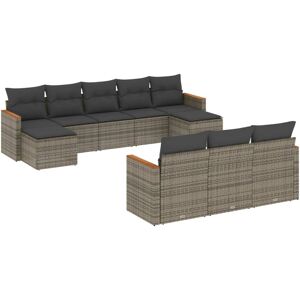 vidaXL Gartenmöbelset - Langlebiges Poly Rattan - Sitzgruppe für Garten vidaXL Gartenmöbelset - Langlebiges Poly Rattan - Sitzgruppe für Garten