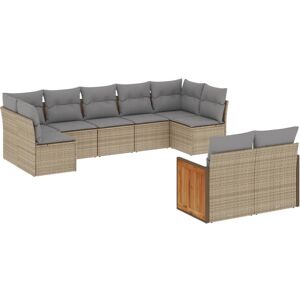 VidaXL 3227970 Gartenmöbel Set - Beige - Garten-Sofagarnitur VidaXL 3227970 Gartenmöbel Set - Beige - Garten-Sofagarnitur
