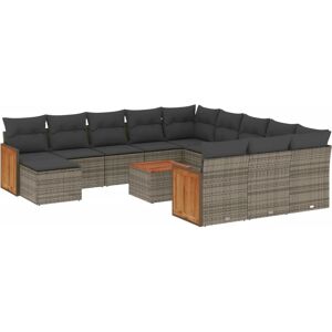 vidaXL Gartenmöbel-Set - Poly Rattan - 12 Sitzplätze vidaXL Gartenmöbel-Set - Poly Rattan - 12 Sitzplätze