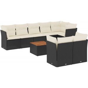 VidaXL Gartenset - Langlebiges PE-Rattanmateral, Modular VidaXL Gartenset - Langlebiges PE-Rattanmateral, Modular