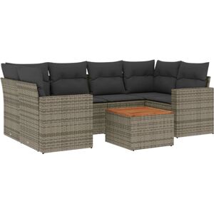 VidaXL Gartenset - Grau - Modularer Gartenmöbel VidaXL Gartenset - Grau - Modularer Gartenmöbel