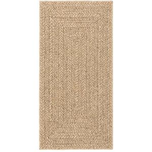 vidaXL Floor Carpet - Jute Look Indoor Outdoor 60x110cm vidaXL Floor Carpet - Jute Look Indoor Outdoor 60x110cm