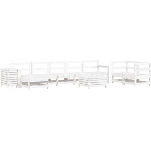 VidaXL 3250641 Gartenmöbel-Set - Modulares Weiß VidaXL 3250641 Gartenmöbel-Set - Modulares Weiß