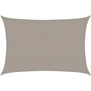 vidaXL Sunshade Sail 160 g/m² Rectangular Light Grey - Sunshade Sail vidaXL Sunshade Sail 160 g/m² Rectangular Light Grey - Sunshade Sail