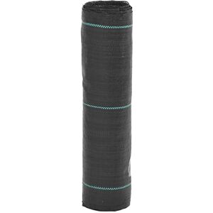 vidaXL Garden Weed Barrier Fabric - Black 0.5x10 m vidaXL Garden Weed Barrier Fabric - Black 0.5x10 m