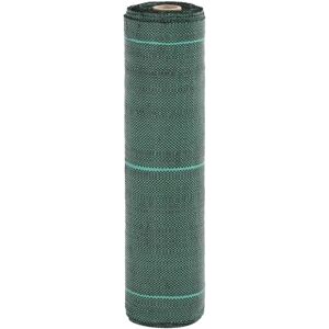 vidaXL Green 0.5x25m Weed Barrier Fabric - Weed Control Garden Ground Cover vidaXL Green 0.5x25m Weed Barrier Fabric - Weed Control Garden Ground Cover