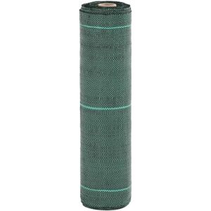 vidaXL Green 0.5 x 150 m Garden Weed Barrier Fabric - Garden Weed Barrier Fabric vidaXL Green 0.5 x 150 m Garden Weed Barrier Fabric - Garden Weed Barrier Fabric