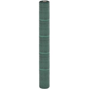 vidaXL Green 1x10m Garden Weed Barrier Fabric - Garden Weed Control vidaXL Green 1x10m Garden Weed Barrier Fabric - Garden Weed Control