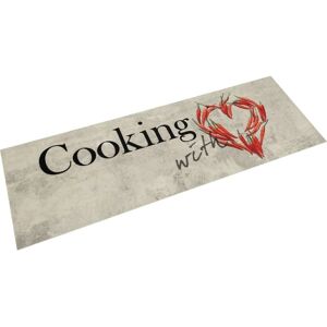 vidaXL Køkkenmåtte Grå 45x150cm - Køkkenmåtte vidaXL Køkkenmåtte Grå 45x150cm - Køkkenmåtte