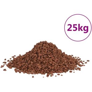 vidaXL 25kg Red Lava Aquarium Rocks - Natural Volcano Stones vidaXL 25kg Red Lava Aquarium Rocks - Natural Volcano Stones