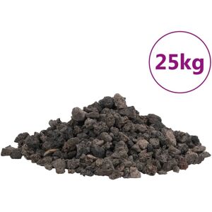 vidaXL Volcano Rocks 25kg Black - Aquarium Decor and Filter vidaXL Volcano Rocks 25kg Black - Aquarium Decor and Filter