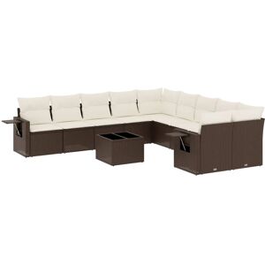 VidaXL 3220712 Outdoor-Möbelset - Langlebiges PE Rattan, Modulares Design, 10 St VidaXL 3220712 Outdoor-Möbelset - Langlebiges PE Rattan, Modulares Design, 10 St
