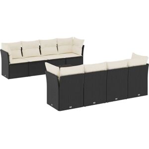 VidaXL Tuinmeubelset - Kunststof Rattan, 8 Stuks VidaXL Tuinmeubelset - Kunststof Rattan, 8 Stuks