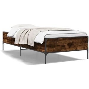 vidaXL Bettgestell Räuchereiche 75x190cm - Bettgestell vidaXL Bettgestell Räuchereiche 75x190cm - Bettgestell