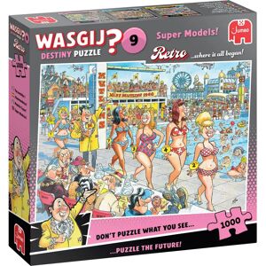 Wasgij Retro Destiny 9 - Super Modellen - Puzzel 1000 Stukjes Wasgij Retro Destiny 9 - Super Modellen - Puzzel 1000 Stukjes