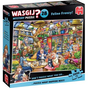 Wasgij 28 Feline Frenzy! Pussel - 1000 bitar Wasgij 28 Feline Frenzy! Pussel - 1000 bitar