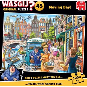 Wasgij Original 45 Moving Day! Jigsaw Puzzle - 1000 Pieces Wasgij Original 45 Moving Day! Jigsaw Puzzle - 1000 Pieces