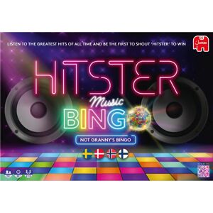 Hitster Bingo Nordic - Party Brettspill med musikarkort Hitster Bingo Nordic - Party Brettspill med musikarkort