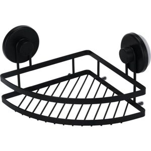 Bathroom Solutions Étagère de douche - Coin Métal Noir 24x18x12.5 cm - Publicité Bathroom Solutions Étagère de douche - Coin Métal Noir 24x18x12.5 cm - Publicité