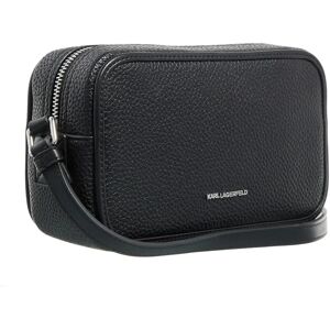 Sac bandoulière Karl Lagerfeld - Modèle Grainy - Unisexe - Noir Sac bandoulière Karl Lagerfeld - Modèle Grainy - Unisexe - Noir