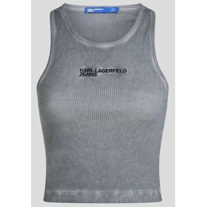 Karl Lagerfeld XS Monument Top Côtelé - Tank Top Karl Lagerfeld XS Monument Top Côtelé - Tank Top