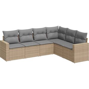 Set de Canapele de Grădină din Ratan - Mobilier Exterior Set de Canapele de Grădină din Ratan - Mobilier Exterior