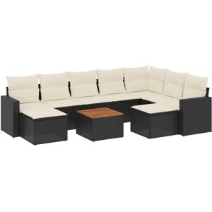 vidaXL Gartenmöbel-Set - Beige - Modulares Design - Wetterfest vidaXL Gartenmöbel-Set - Beige - Modulares Design - Wetterfest