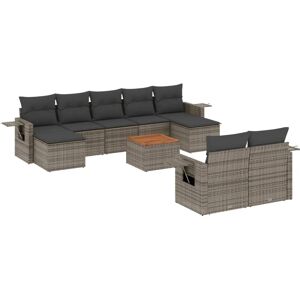 VidaXL Gartenset - Grau - Langlebiges modulares Design VidaXL Gartenset - Grau - Langlebiges modulares Design