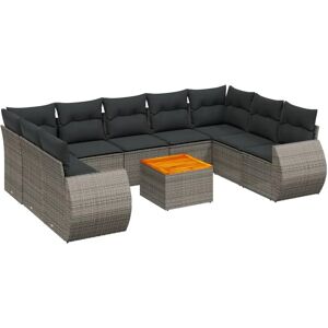 VidaXL Gartenset - Beige, Modular, UV-beständig - Gartenmöbel-Set VidaXL Gartenset - Beige, Modular, UV-beständig - Gartenmöbel-Set