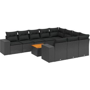 vidaXL 11-tlg. Garten-Sofagarnitur Mit Kissen - Gartenmöbel vidaXL 11-tlg. Garten-Sofagarnitur Mit Kissen - Gartenmöbel