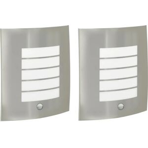 VIDAXL Silver Sensor Wall Lights - Indoor VIDAXL Silver Sensor Wall Lights - Indoor
