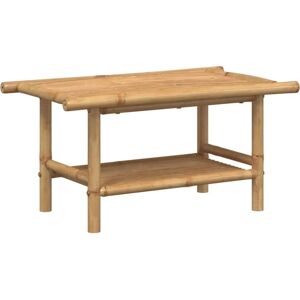 Table basse en bambou vidaXL - 70x40x35 cm Mobilier pour salon - Publicité Table basse en bambou vidaXL - 70x40x35 cm Mobilier pour salon - Publicité