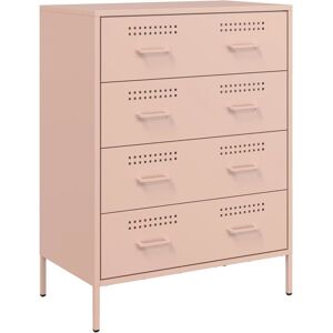 vidaXL Rosa Sideboard - Industrieller Stauraum vidaXL Rosa Sideboard - Industrieller Stauraum