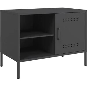 vidaXL 842995 Meubles TV en acier industriel - 2 pièces - Noir - 68x39x50.5 cm - Publicité vidaXL 842995 Meubles TV en acier industriel - 2 pièces - Noir - 68x39x50.5 cm - Publicité