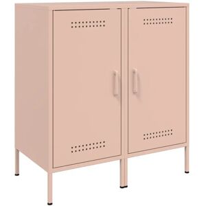 vidaXL 843015 Rosa Kaltgewalzter Stahl Sideboard - Sideboard vidaXL 843015 Rosa Kaltgewalzter Stahl Sideboard - Sideboard