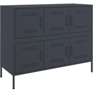 vidaXL 843098 Stahl-Sideboard - Industrieller Stauraum vidaXL 843098 Stahl-Sideboard - Industrieller Stauraum