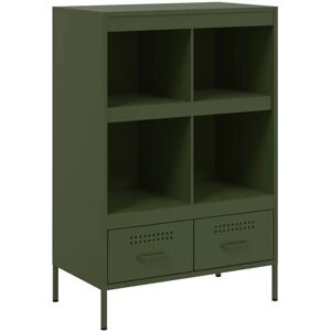 vidaXL 843106 Grüner Industriestahl Sideboard - Sideboard vidaXL 843106 Grüner Industriestahl Sideboard - Sideboard