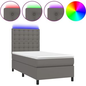 Lit box spring VidaXL avec LED, Modèle 3270297 - Lit Lit box spring VidaXL avec LED, Modèle 3270297 - Lit