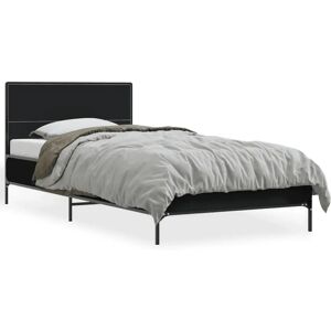 vidaXL 845517 Bettgestell Schwarz 90x200cm - Bettgestell vidaXL 845517 Bettgestell Schwarz 90x200cm - Bettgestell