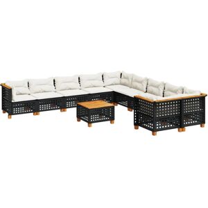 VidaXL Outdoor Möbelset - Langlebiger PE Rattan, Mit Kissen VidaXL Outdoor Möbelset - Langlebiger PE Rattan, Mit Kissen