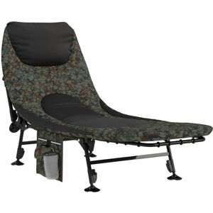 vidaXL Outdoor Bett - Verstellbare Tarnmuster Klappbar Liege vidaXL Outdoor Bett - Verstellbare Tarnmuster Klappbar Liege
