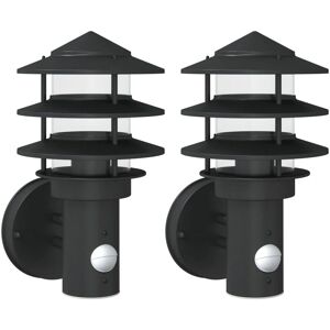 vidaXL Outdoor Wall Light with Sensor - Wall Lamp for Outdoors vidaXL Outdoor Wall Light with Sensor - Wall Lamp for Outdoors