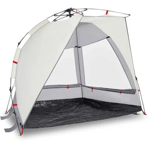 vidaXL Beach Tent 2 Person Grey Quick Release Waterproof - Beach Tent vidaXL Beach Tent 2 Person Grey Quick Release Waterproof - Beach Tent