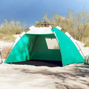 vidaXL Beach Tent 2 Person Sea Green - Waterproof, Quick Release, 2kg vidaXL Beach Tent 2 Person Sea Green - Waterproof, Quick Release, 2kg