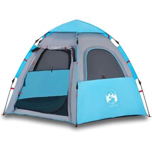 vidaXL Tenda de camping azul para 4 pessoas - Impermeável, Leve vidaXL Tenda de camping azul para 4 pessoas - Impermeável, Leve