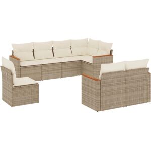 VidaXL 3258565 Gartenmöbel-Set - Modular, Beige VidaXL 3258565 Gartenmöbel-Set - Modular, Beige