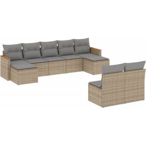 VidaXL Gartenmöbel-Set - Langlebige wetterfeste Terrasscouch VidaXL Gartenmöbel-Set - Langlebige wetterfeste Terrasscouch