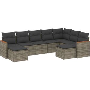 vidaXL Outdoor Möbel-Set - Modular, UV-beständig, Grau vidaXL Outdoor Möbel-Set - Modular, UV-beständig, Grau