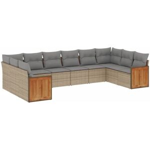 vidaXL Outdoor Möbelset - Beige, Modular - Gartenmöbel vidaXL Outdoor Möbelset - Beige, Modular - Gartenmöbel
