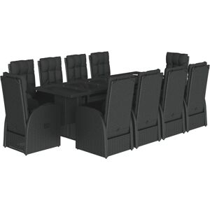 vidaXL Garden Dining Set 11 Piece - Garden Dining Set vidaXL Garden Dining Set 11 Piece - Garden Dining Set